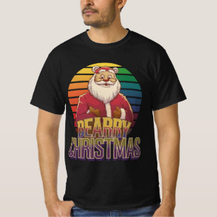Gay Bear Pride Santa Bär Weihnachten T-Shirt