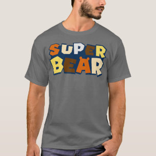 Gay Bear Shirt mit Bärenflagge Super Bear Gay