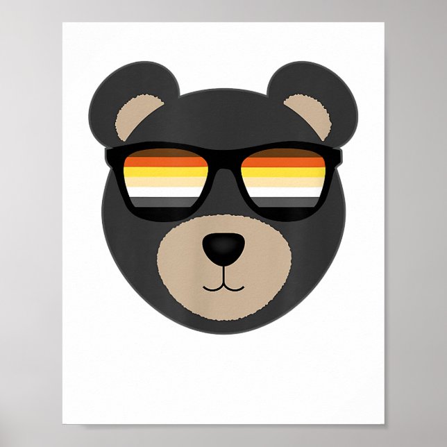 Gay Bear Sunglasslogo Poster (Vorne)