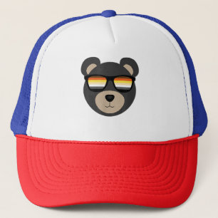 Gay Bear Sunglasslogo Truckerkappe