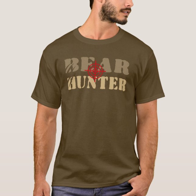 Gay Bears Pride BEAR HUNTER T-Shirt (Vorderseite)