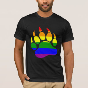 Gay Bears Pride Rainbow Flag Bärenpfeife T-Shirt
