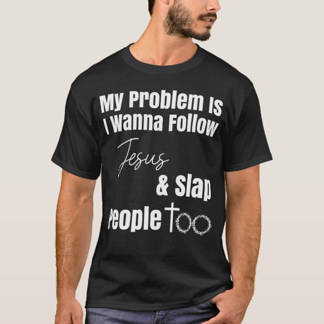Gay Biker für Jesus Lgbtq T-Shirt (Vorderseite)