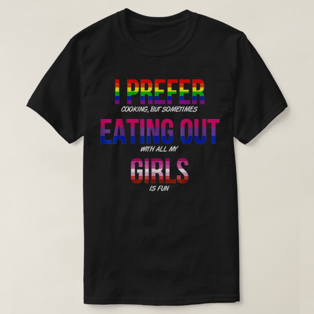 Gay Biseual Lesbian Pride Flag LGBTQ Funny LGBT Al T-Shirt (Design vorne)