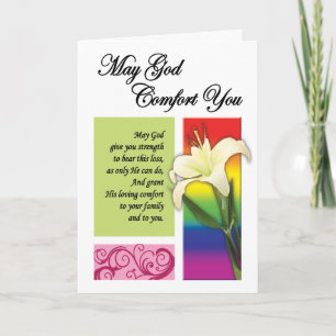 Gay Cards - Gottes Komfort Karte