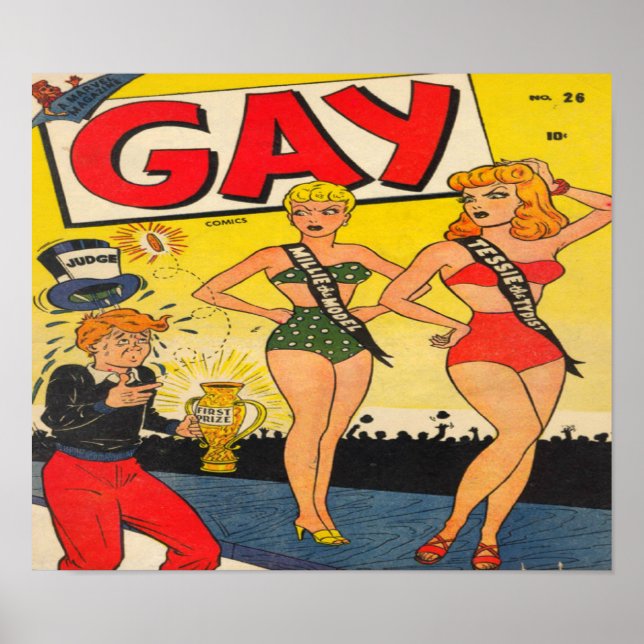 Gay Comic - Comic Book Poster (Vorne)