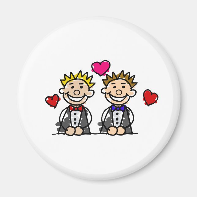 Gay Couple Magnet (Vorne)