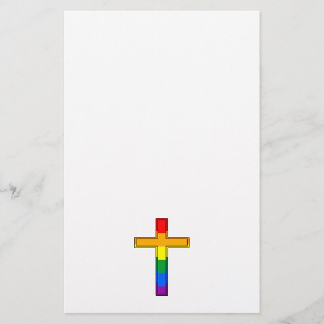 Gay Cross Briefpapier (Vorderseite)