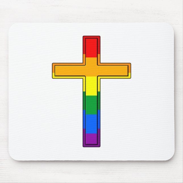Gay Cross Mousepad (Vorne)
