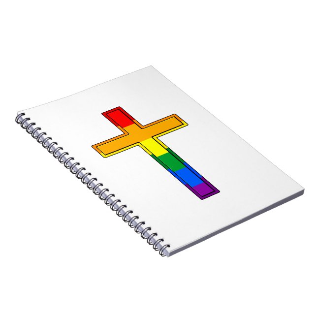 Gay Cross Notizblock (Rechte Seite)