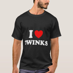 Gay Daddy I Liebe Twinks T-Shirt