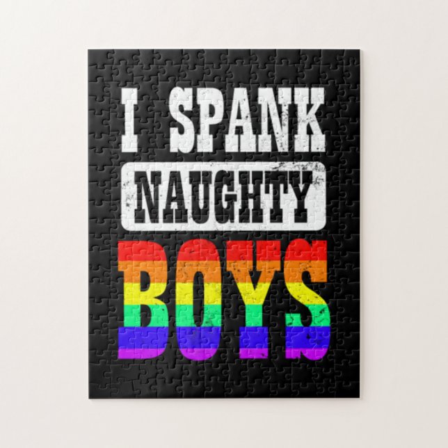 Gay Daddy I Spank Naughty Boy (Vertikal)