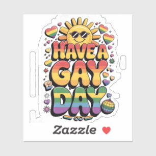 Gay Day LGBT Prith Monat Aufkleber