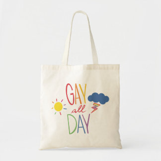 Gay den ganzen Tag Tragetasche