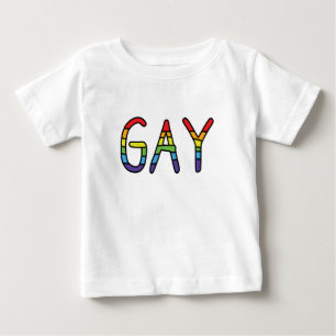 Gay Doodle Design Baby T-shirt