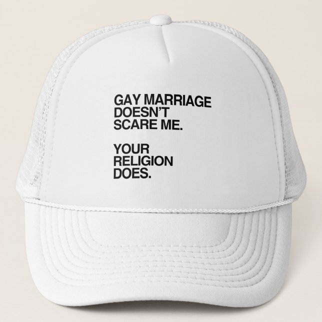GAY EHRE MACHT MIR KEINEN WUNSCH TRUCKERKAPPE (Vorderseite)