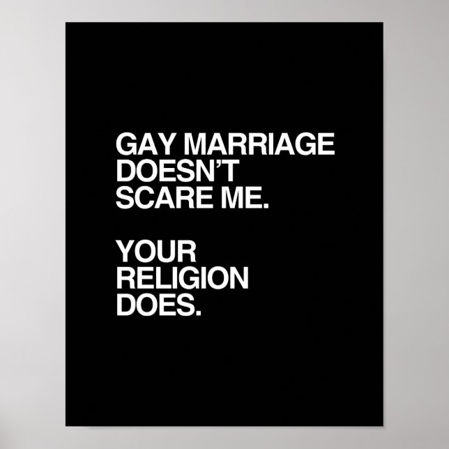GAY EHRE SCHEUT MICH NICHT -.png Poster (Vorne)
