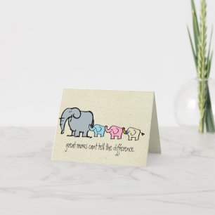 gay eleant mothers day card karte