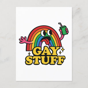 Gay Feiertagspostkarte