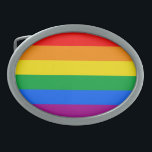 GAY FLAG ORIGINAL -.png Ovale Gürtelschnalle<br><div class="desc">Wenn das Leben ein T - Shirt wäre, wäre es total schwul! Durchsuchen Sie mehr als 1.000 Designs für den Spaß, Kultur, Gleichheit, Umgangssprache und Slang. Die einzigartigste Gay, Lesbian Bi, Trans, Que und Intersexed Apparel im Web. Alles von GAY bis Z @ http://www.GlbtShirts.com FINDET UNS AUF: THE WEB: http://www.GlbtShirts.com...</div>