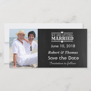 Gay Foto Save the Date