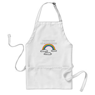 Gay Friends LGBT Ally Rainbow Funny Gay Pride Schürze