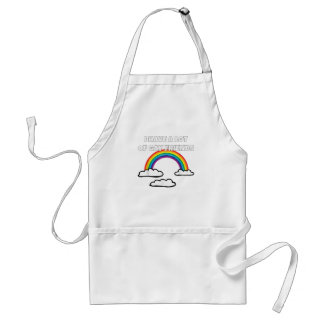 Gay Friends LGBT Ally Rainbow Funny Gay Pride Schürze