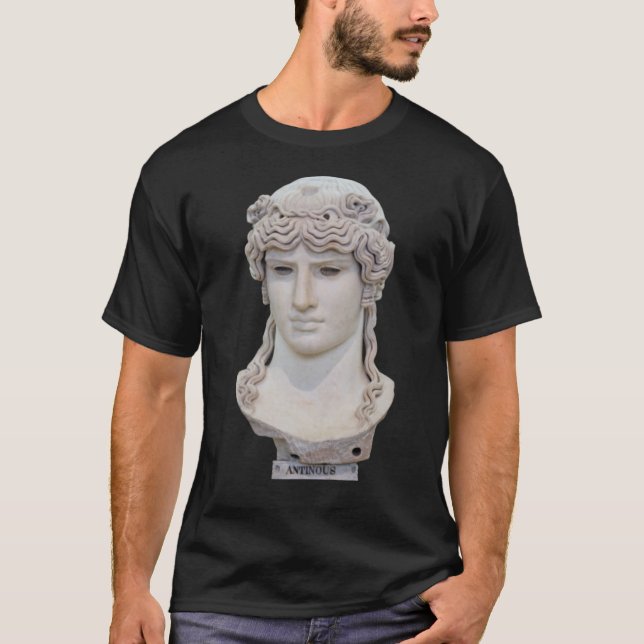 Gay God Antinous T-Shirt (Vorderseite)