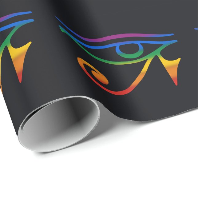 Gay Goth Pride Flag Geschenkpapier (Rolleneckpunkt)