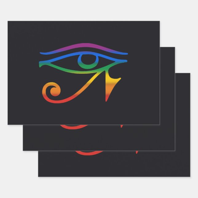 Gay Goth Pride Flag Geschenkpapier Set (Set)