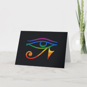 Gay Goth Pride Flag Karte