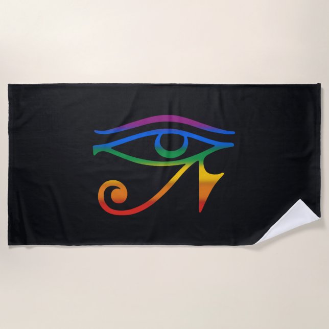 Gay Goth Pride Flag Strandtuch (Vorderseite)