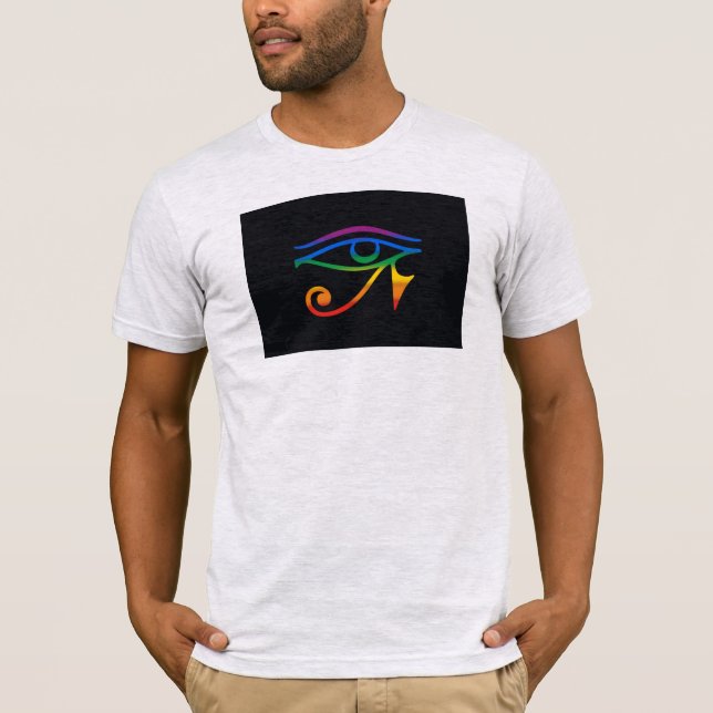 Gay Goth Pride Flag T-Shirt (Vorderseite)