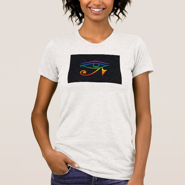 Gay Goth Pride Flag T-Shirt (Vorderseite)