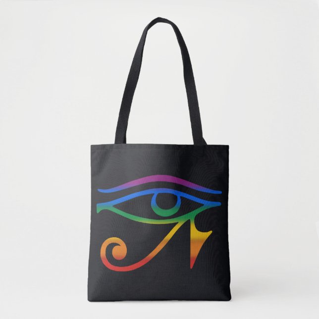 Gay Goth Pride Flag Tasche (Vorderseite)