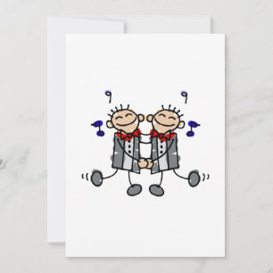 Gay Grooms erster Tanz Einladung