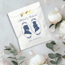 Gay Grooms Regency Blue Rose Geschenktütchen