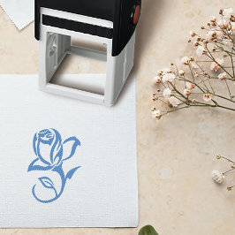 Gay Grooms Regency Blue Rose Permastempel