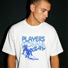 Gay Hockey Show Spieler werden schwul spielen Lust T-Shirt