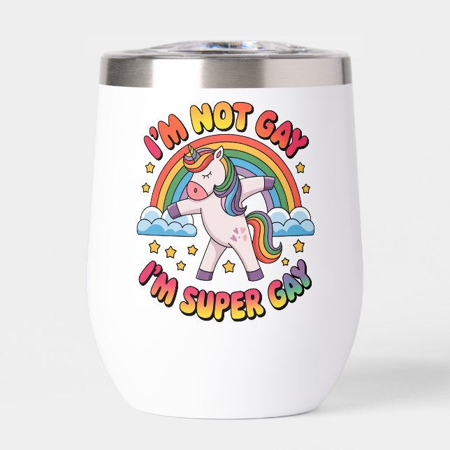 Gay Im Super Gay Sublimation-60681 Tri-Blend Shir (Vorderseite)