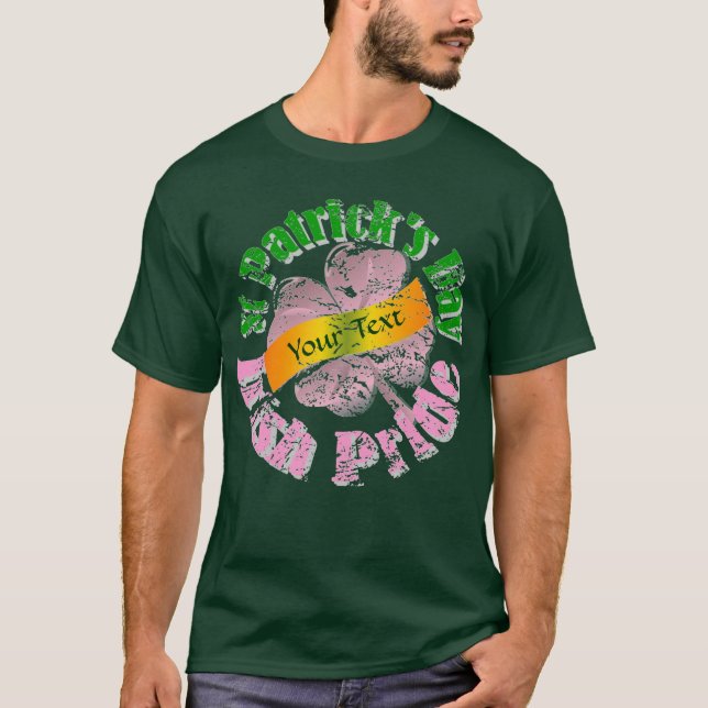 Gay Irish St Patrick's Day T-Shirt (Vorderseite)