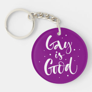 Gay ist gut schlüsselanhänger