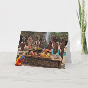 Gay Kwanzaa Celebration Personalisiert Card Karte