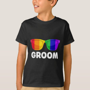 Gay Lesbian Bachelor Party Groom Wedding T-Shirt L