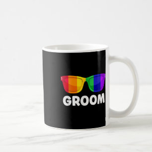 Gay Lesbian Bachelor Party Groom Wedding T-Shirt L Kaffeetasse