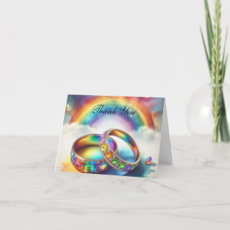 Gay, Lesbian, LGBTQ Wedding Danke für Ihre Anmerku