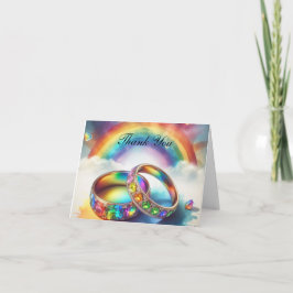 Gay, Lesbian, LGBTQ Wedding Danke für Ihre Anmerku