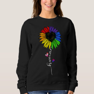 Gay Lesbian Rainbow Flag Gay Sweatshirt