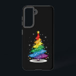 Gay LGBT Pride Rainbow Christmas Tree Merry Xmas Samsung Galaxy Hülle<br><div class="desc">Gay LGBT Pride Rainbow Christmas Tree Merry Xmas</div>