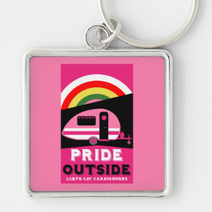 Gay LGBTQ Camping Geschenke Schlüsselanhänger